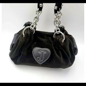 RARE Juicy Couture Vintage Y2K Circa 2000's One of a kind Plush Velour Purse Bag